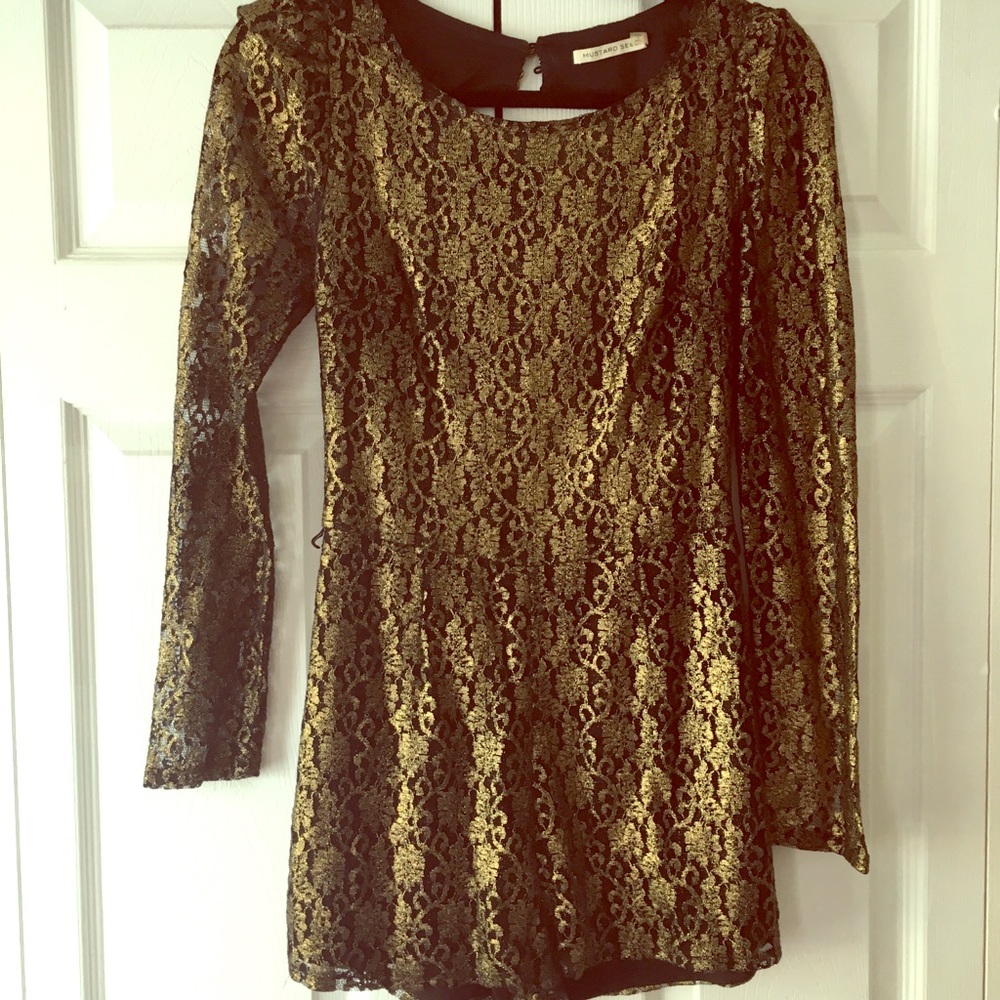 Mustard Seed . Romper